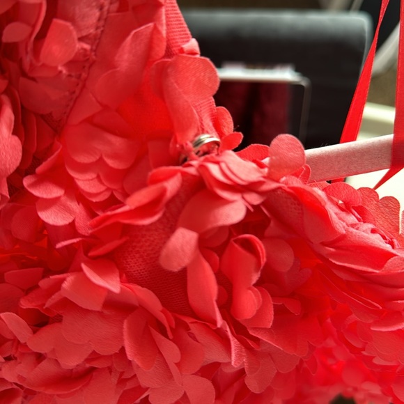 ASOS LUXE 3D floral backless midi dress with oversized bow - sz 10 - NWT - Picture 13 of 15